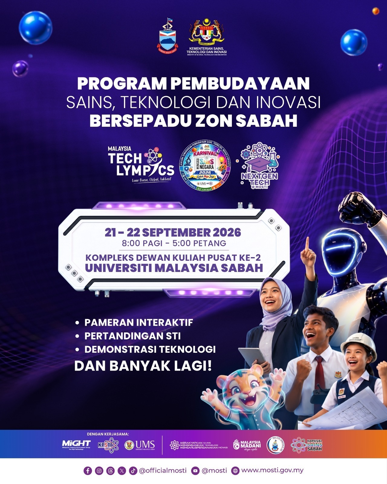 PROGRAM PEMBUDAYAAN SAINS, TEKNOLOGI DAN INOVASI BERSEPADU ZON SABAH